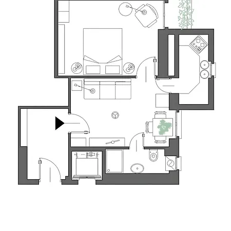 Appartement Comfy And Quiet, Great Location